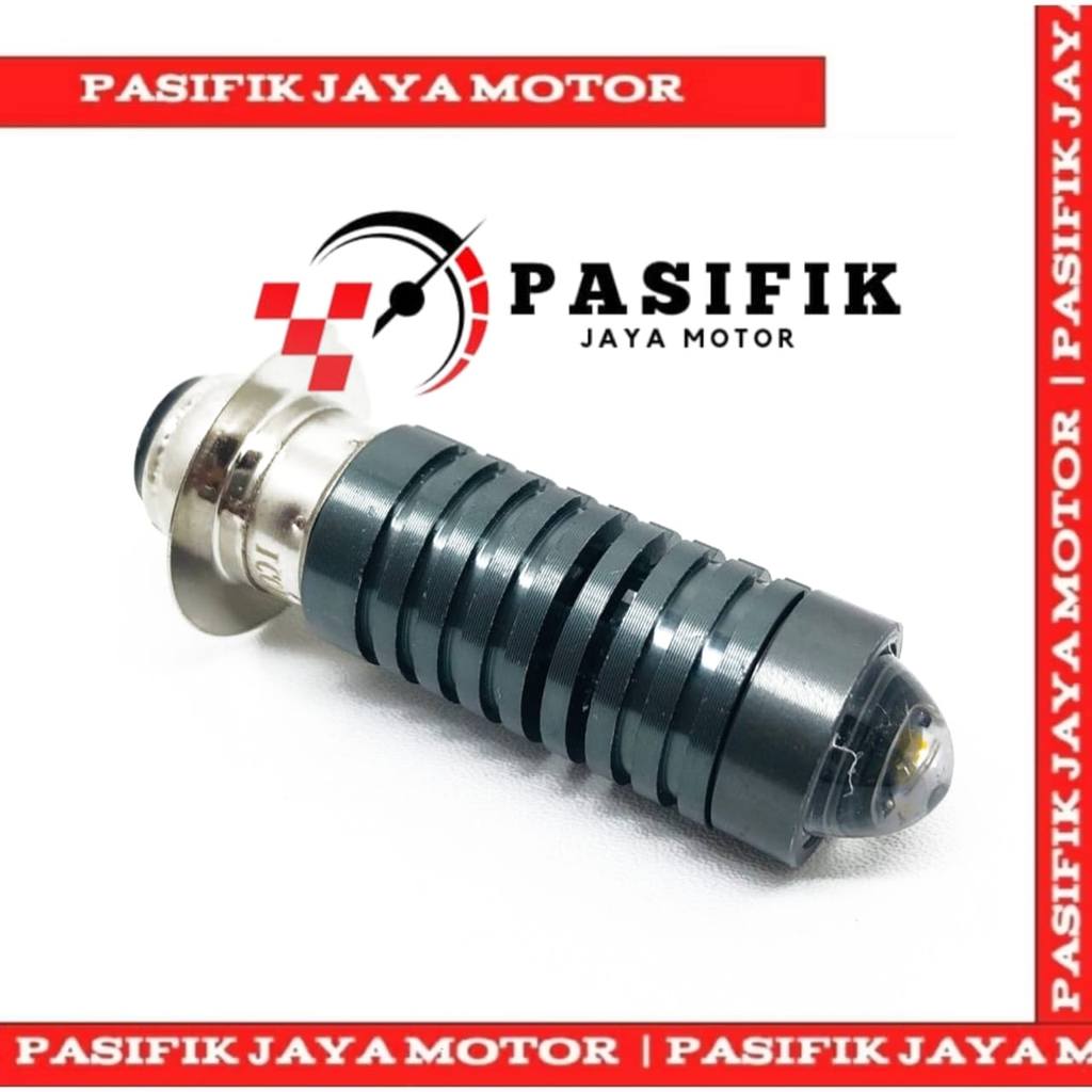 LASER GUN LED Headlamp Motor Bebek Matic D2 H6-P15D-25 DC9-60V/12W