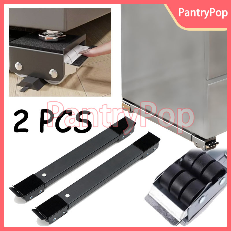 2PCS Roda Lemari Portable Tatakan Kulkas Kaki / Roda Lemari Portable / Roda Kulkas Kuat