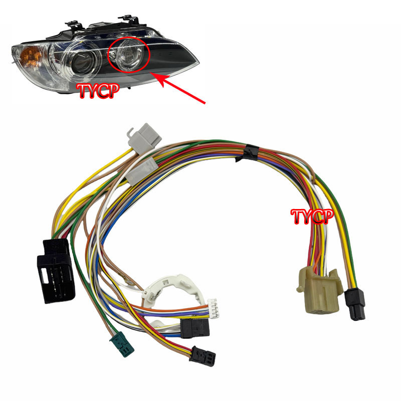 For BMW 3 Series E92 E93 325I 330I 335I M3 Headlight Wiring Harness Headlight Internal Wiring Harnes