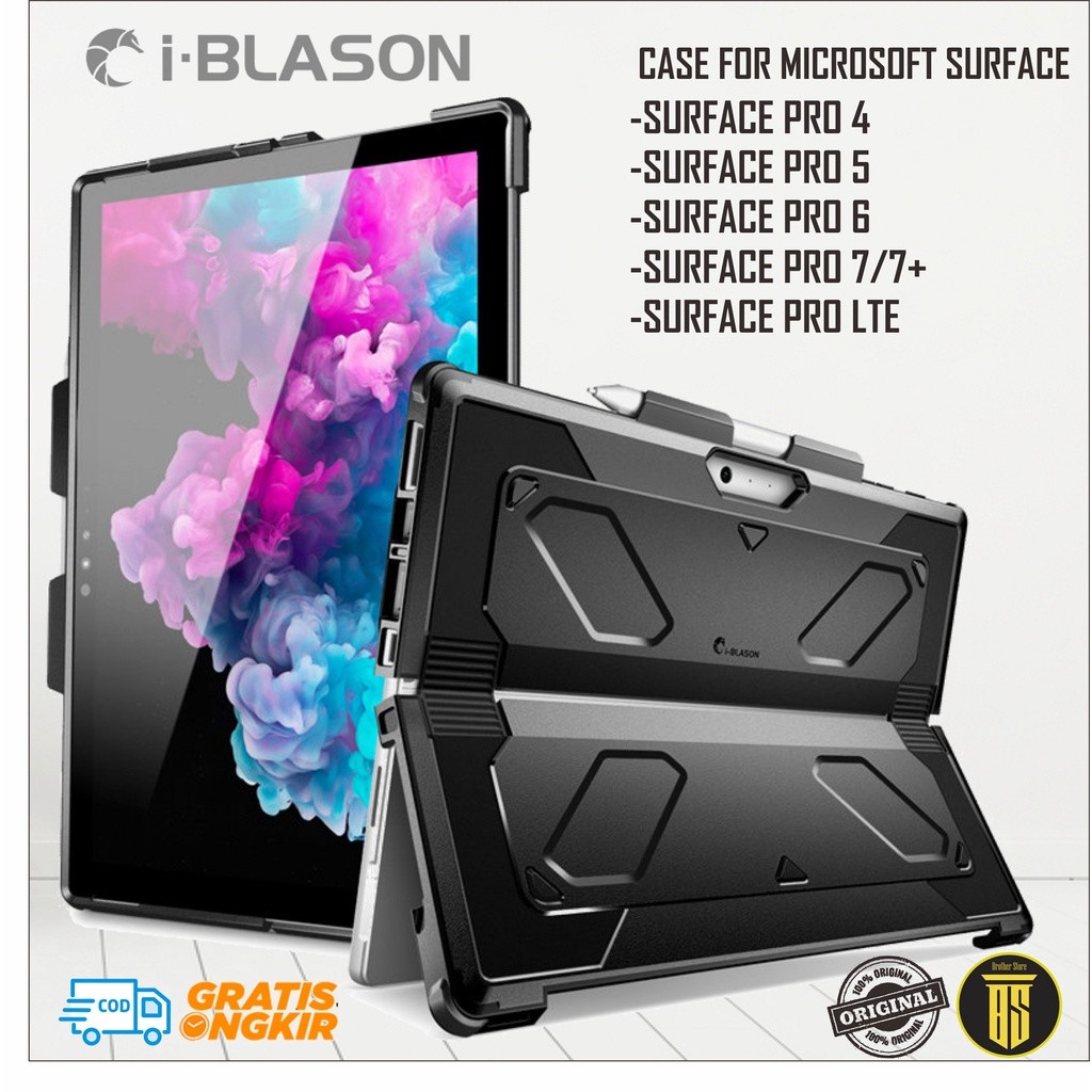 Case I Blason Microsoft Surface Pro 7 / 7+ Plus Pro 6 Pro 5 Pro 4 Pro LTE  Casing Cover Hardcase