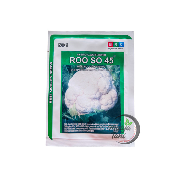 Benih Bunga Kol Ro Soo 45 10 Gram Benih BRC Brokoli Berkualitas