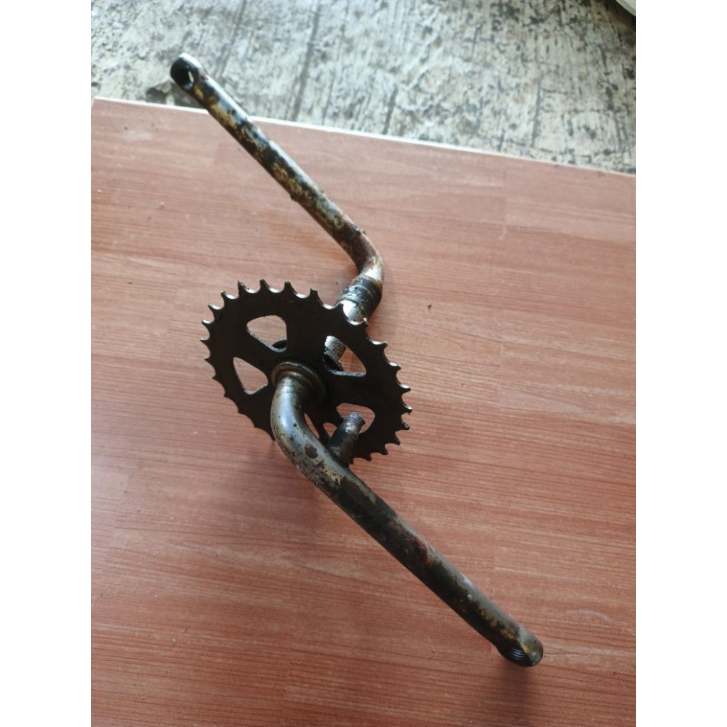 crankset sepeda bmx second layak