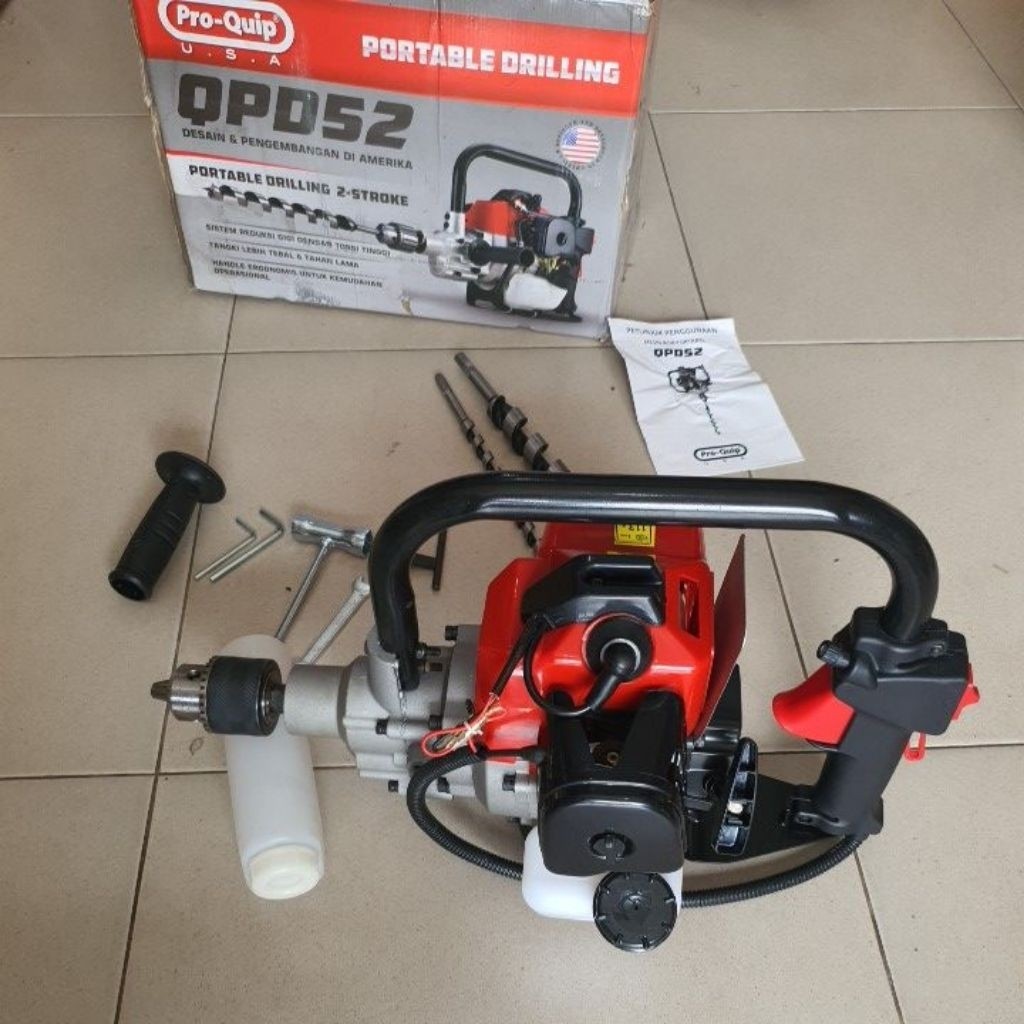 Mesin Bor Engine Bor Pohon Sawit Pohon Karet Portable Drill