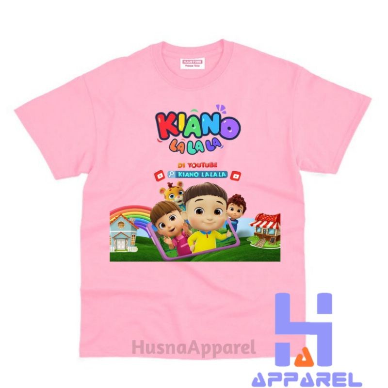 BAJU ANAK KAOS ANAK KIANO LALALA KIANO DAN LALA KARTUN