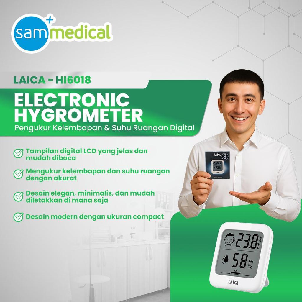 Laica Thermometer Hygrometer HI 6018 / Thermo Hygrometer