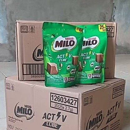 Permen Milo cube isi 100 pcs
