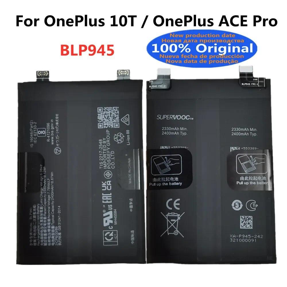 New Original Battery BLP945 For One Plus ACE Pro PGP110 OnePlus 10T CPH2413 CPH2415 CPH2417 CPH2419 