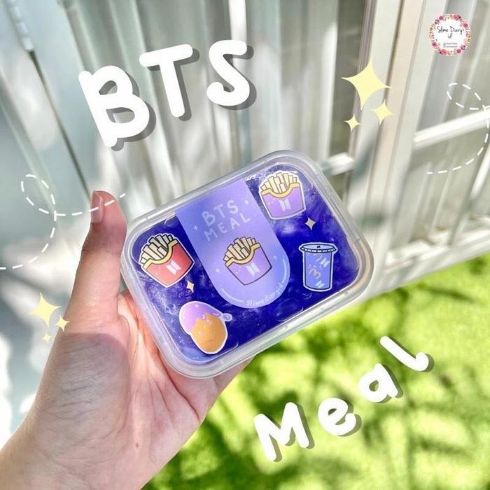 SLIME BTS MEAL FREE STICKER BY SLIMEDIARYID / sdi slime diary id slime
