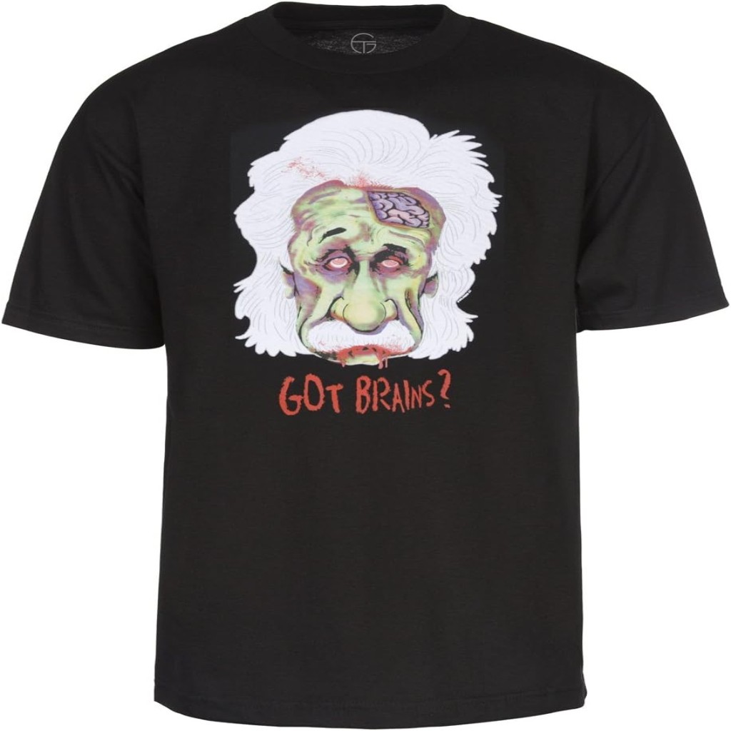 Gravity Trading Pria Zombie Einstein Lengan Pendek Kaos - Kaos Pria Wanita Terbaru