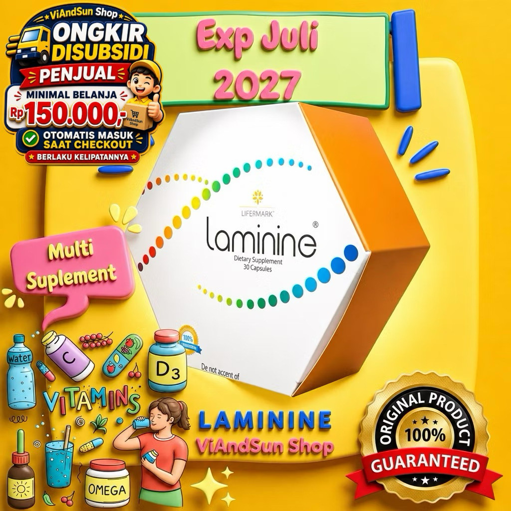 Laminine Laminin Stemcell Ori Original 30 Kapsul