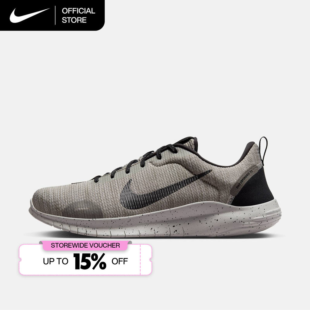 Nike Men's Flex Experience Run 12 Road Running Shoes - Light Iron Ore [DV0740-001]