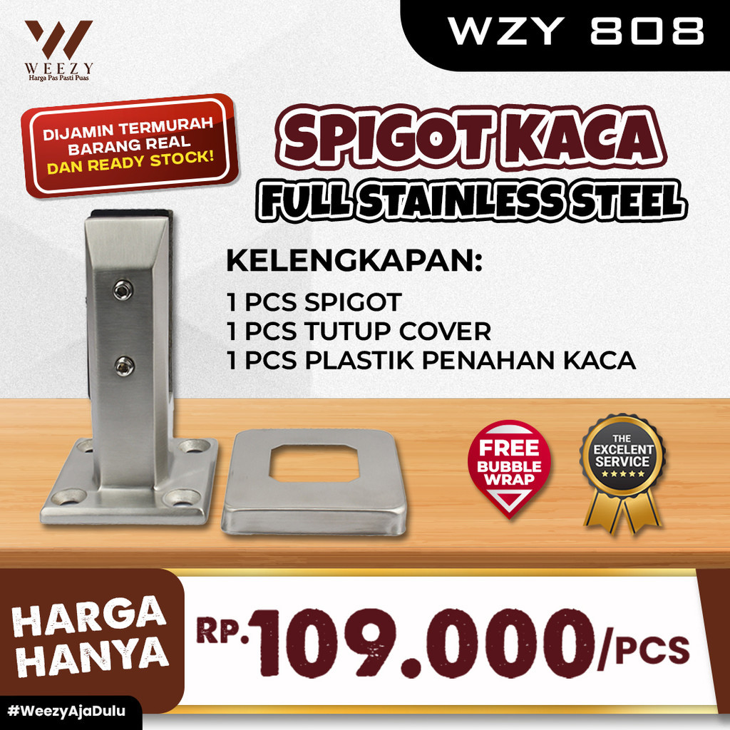 NEW SPIGOT TERMURAH - SPIGOT KACA Weezy 808