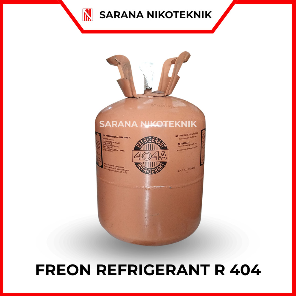 FREON KULKAS R404 - REFRIGERANT R404 - FREON R404 REFRIGERANT, 13KG