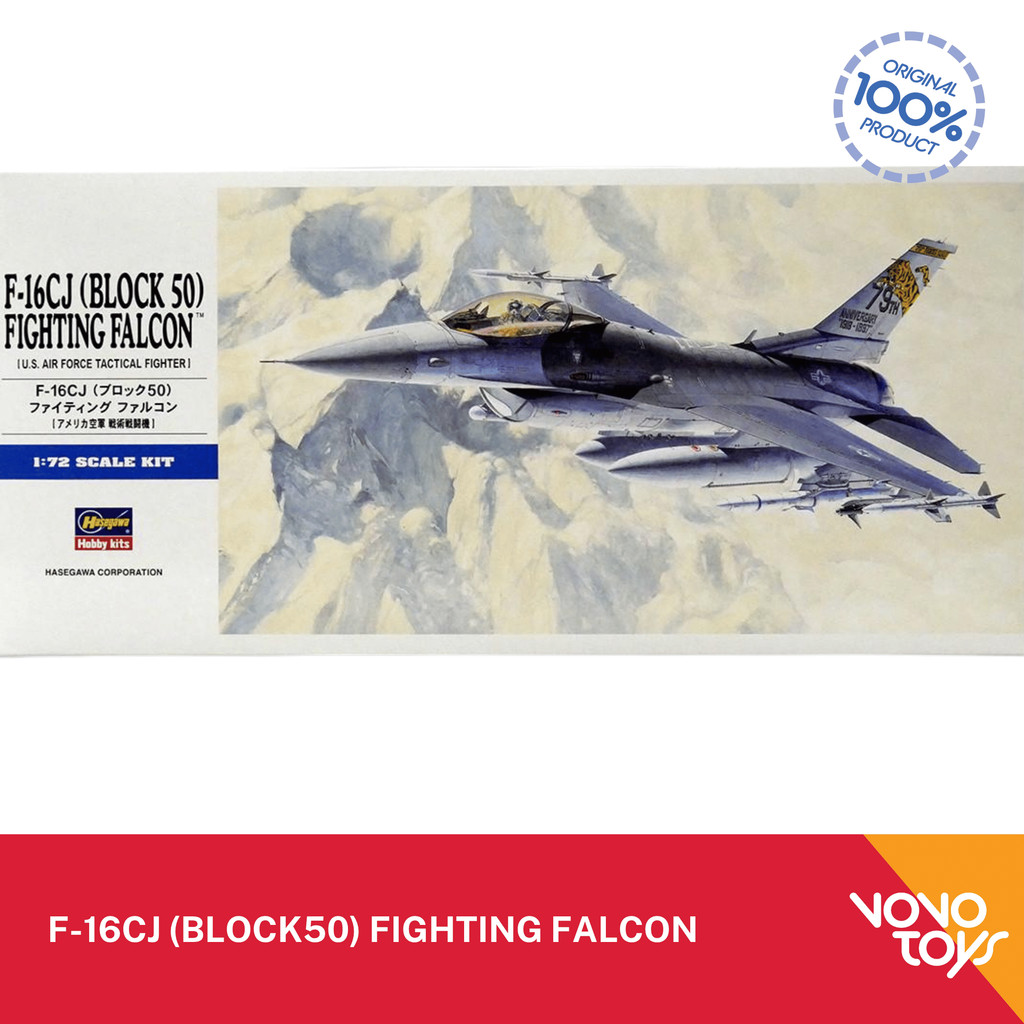 Hasegawa Model Kit 1/72 F-16CJ Block 50