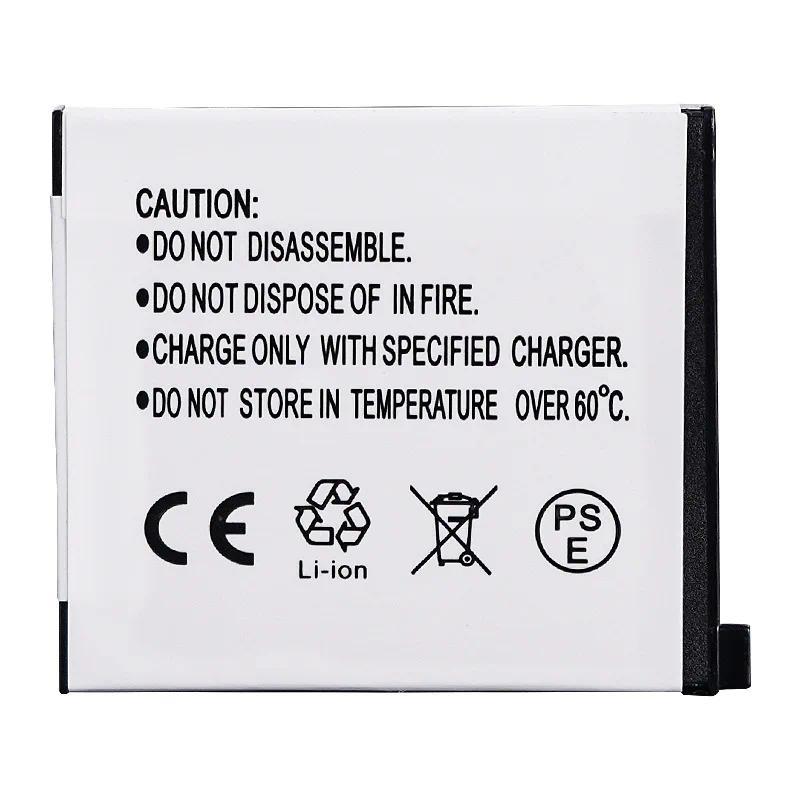 CNP-60 Camera Battery 3.7V 1200mAH CNP 60 CNP60 NP60 Rechargeable Battery for Casio EX-Z80 S10 Z9 FS
