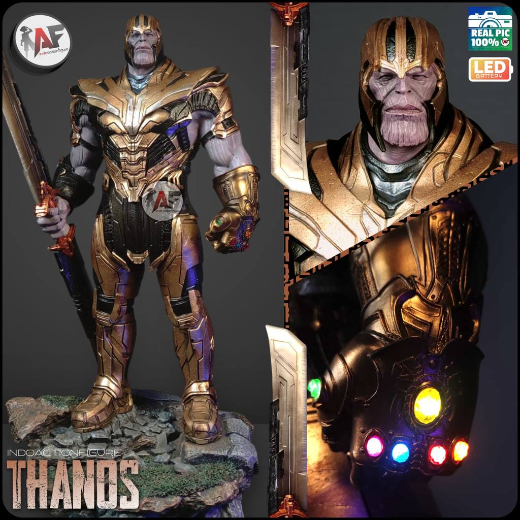 RESIN Statue Action Figure Thanos Standing 75cm Design Recast