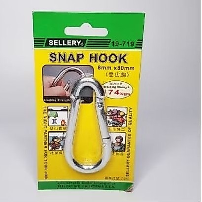 SELLERY 19-719 SNAP HOOK 8MM.