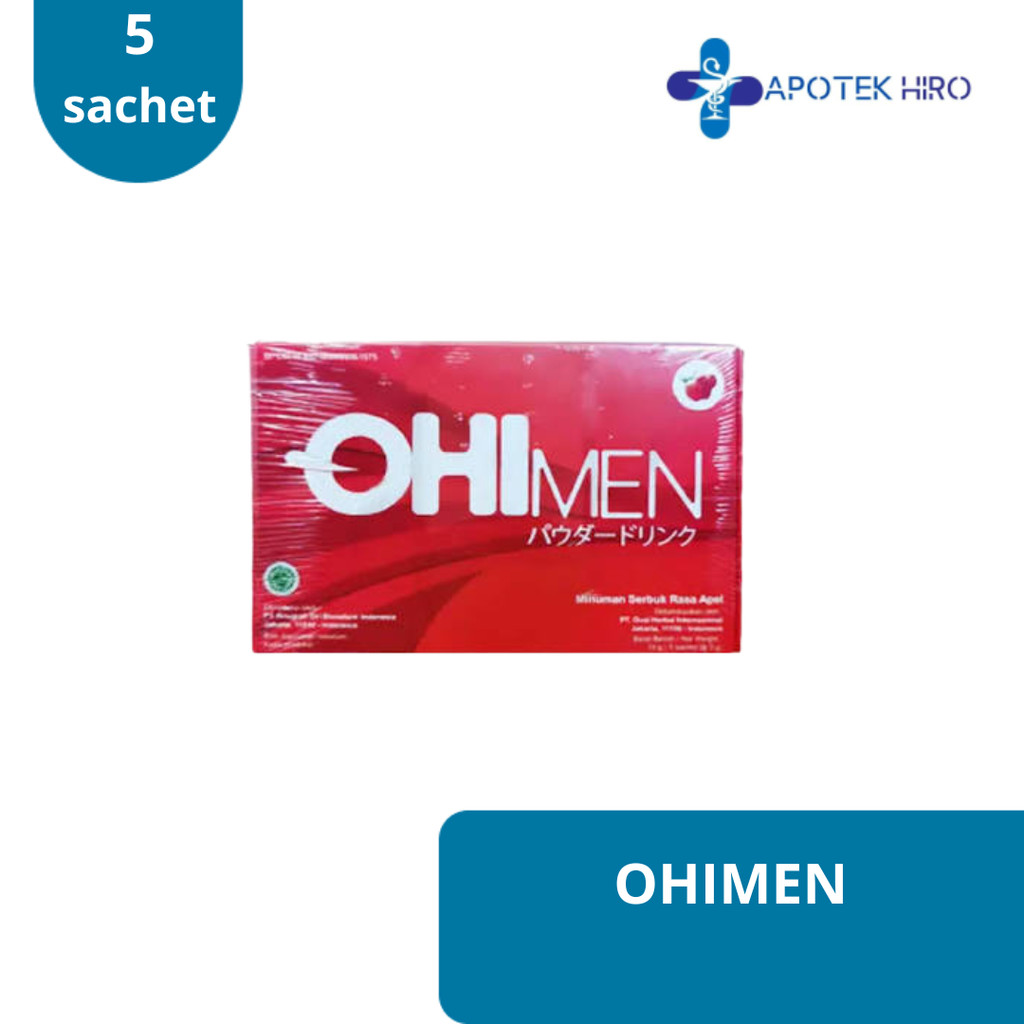 OHIMEN 1 BOX ISI 5 SACHET VITAMIN STAMINA
