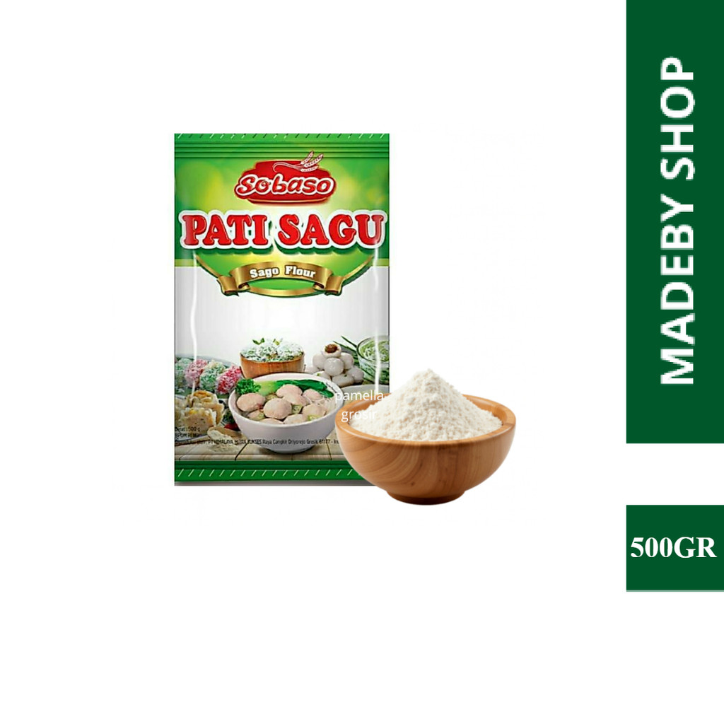 Tepung Pati Sagu Sobaso 500 Gr - Sobaso Pati Sagu