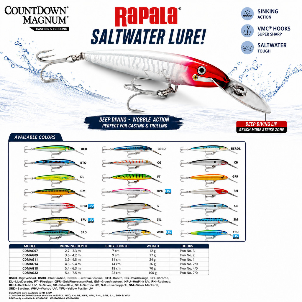UMPAN RAPALA    MAGNUM   CD   11