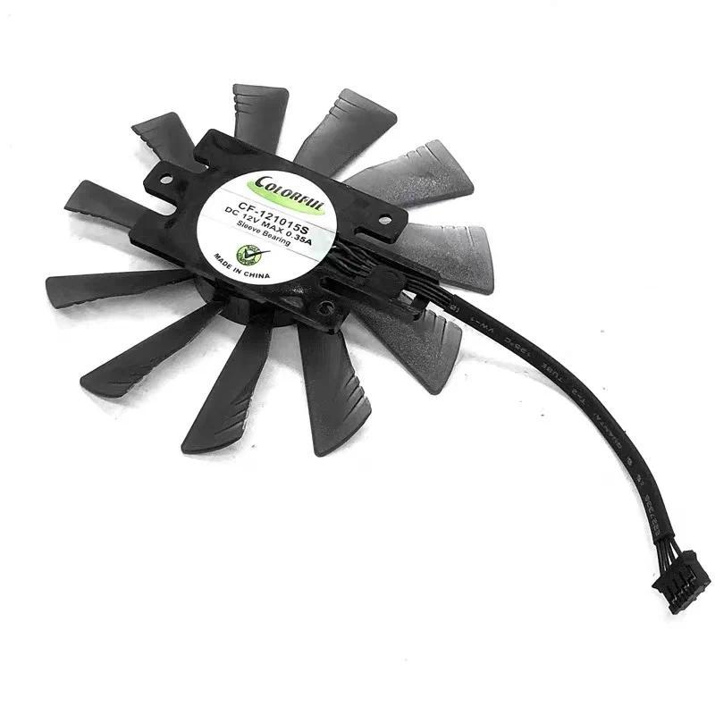 For INNO3D GeForce GTX1660 SUPER RTX2060 Graphics Card Original GPU Fan 4PIN 95MM GeForce GTX1660 SU