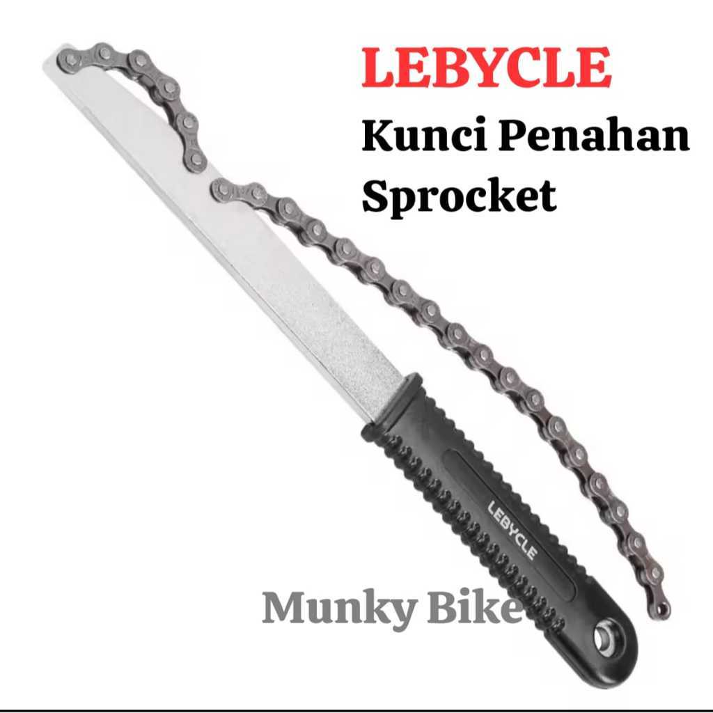 Foto Lebycle Tool Kunci Alat Rantai Penahan Sprocket Cassette Chain Whip Remover