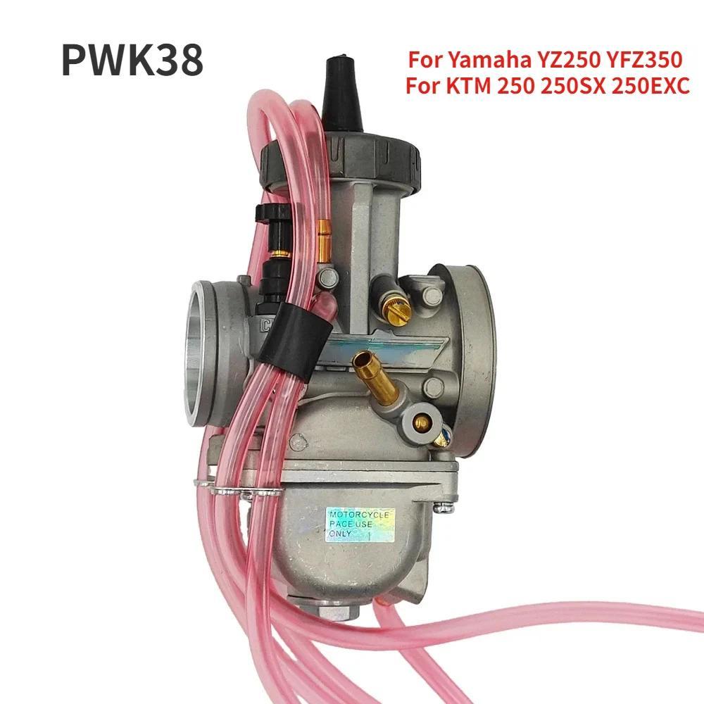 Carburetor PWK38 For Yamaha YZ250 YFZ350 For Dirt KTM 250 250SX 250EXC Carb Keihin 38mm PWK Carburad