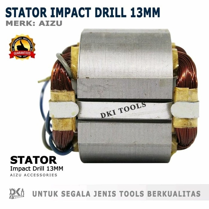 ALIANSHOP AIZU Stator Mesin Impact Drill  Dinamo Bor Listrik 13 MM
