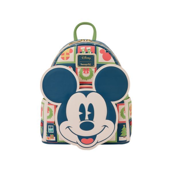 Loungefly Disney Mickey Mouse Holiday Mini Backpack