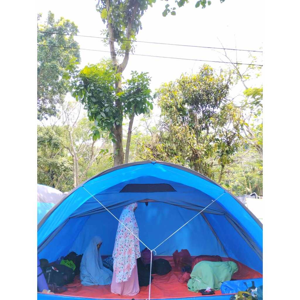 tenda dome kapasitas 10 orang/tenda camping/tenda pramuka
