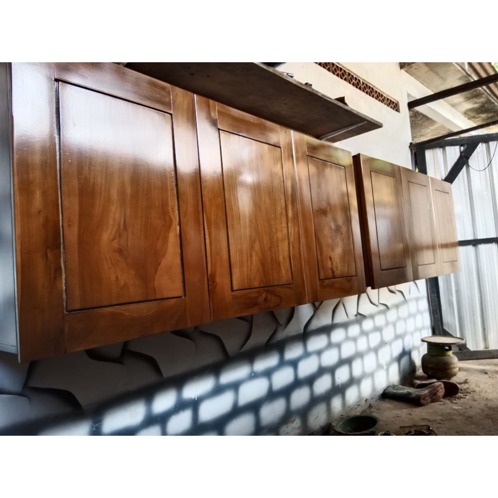 Kicen Set / Almari Dapur Jati Jepara     Berkualitas