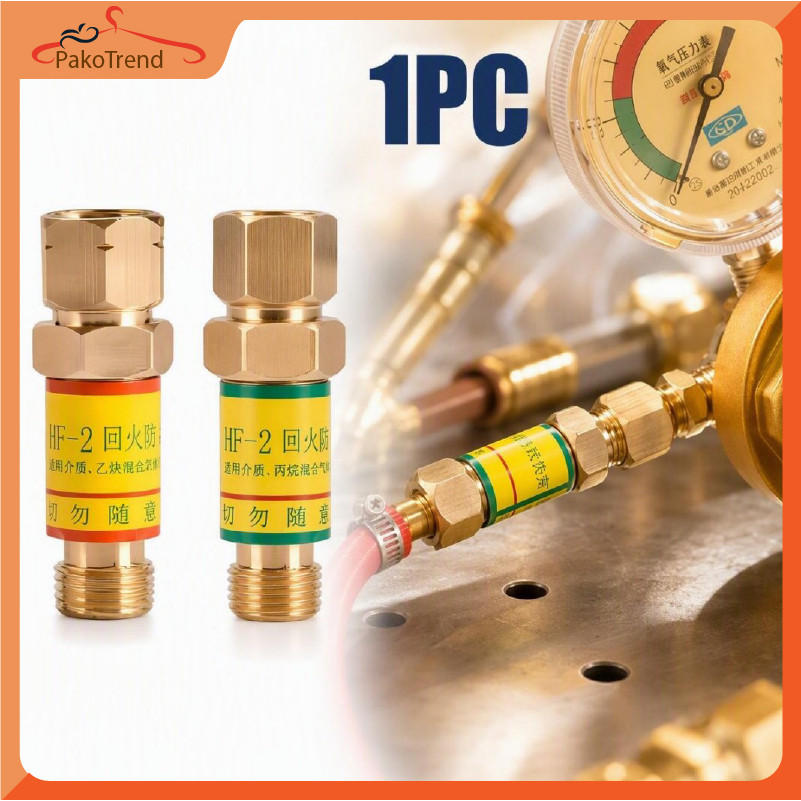 Flashback Arrestor For Regulator Gas Flashback Valve Check Valve Penangkal Kilas Balik Oxygen Acetyl