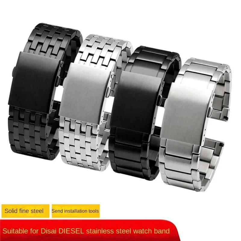 Solid Stainless Steel Watchband for Diesel DZ7395 7395 7305 4209 7333 7888 4323 7313 Metal strap Men