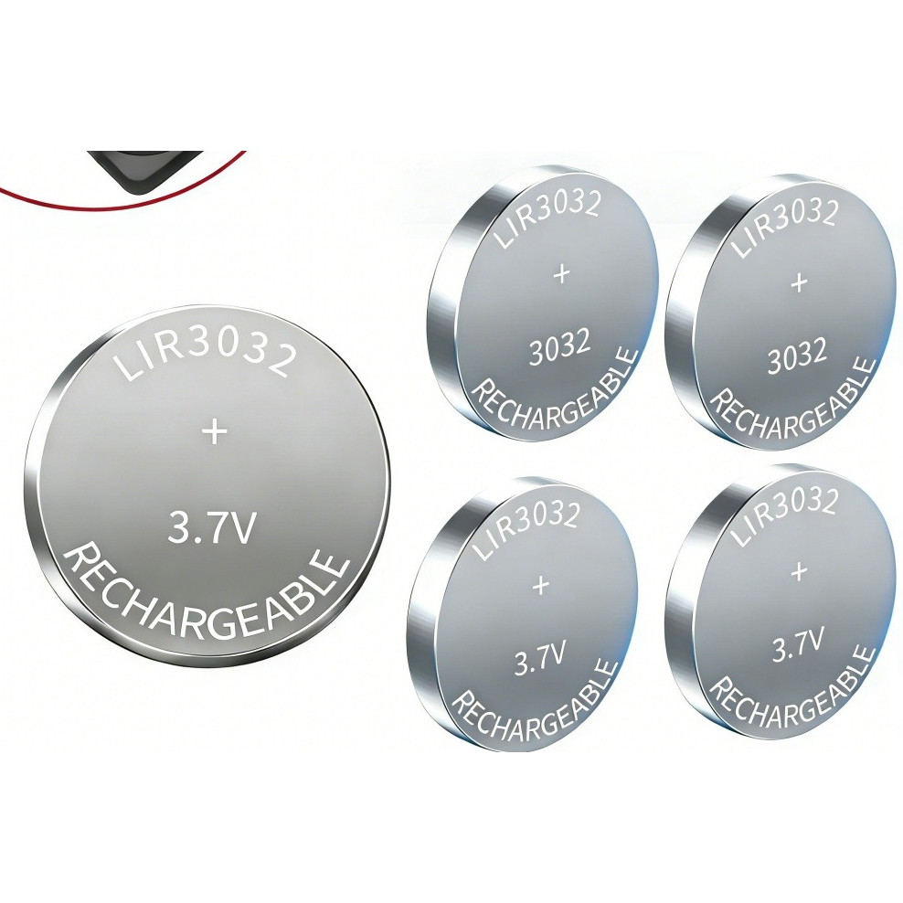 1-10PCS LIR3032 Replace CR3032 3.6V Rechargeable Lithium Battery Button Cell for Watches Toys