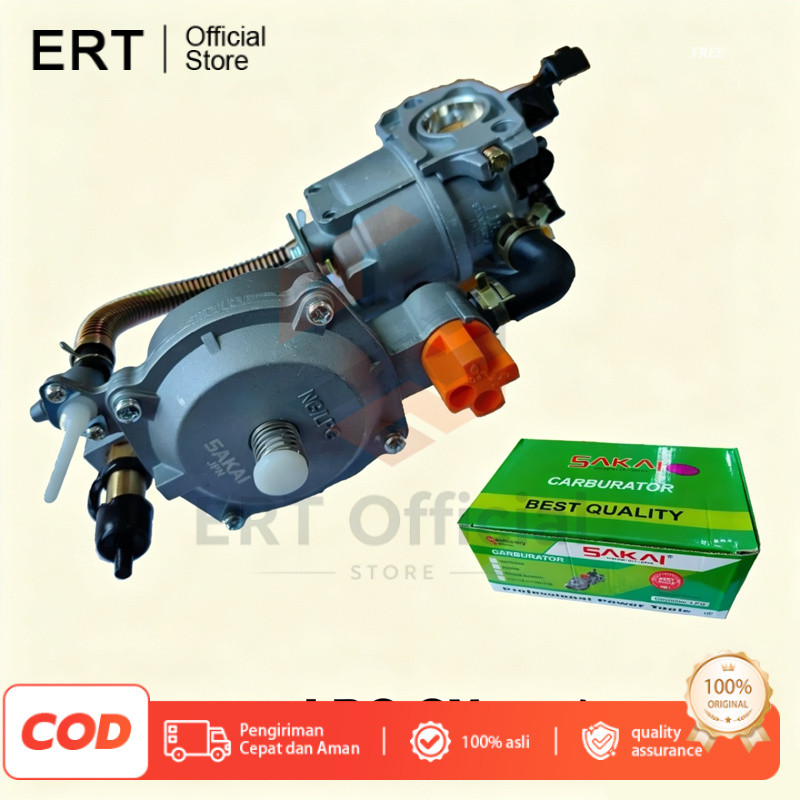 Carburator Converter Gas LPG GX160 GX200 Karburator Converter LPG