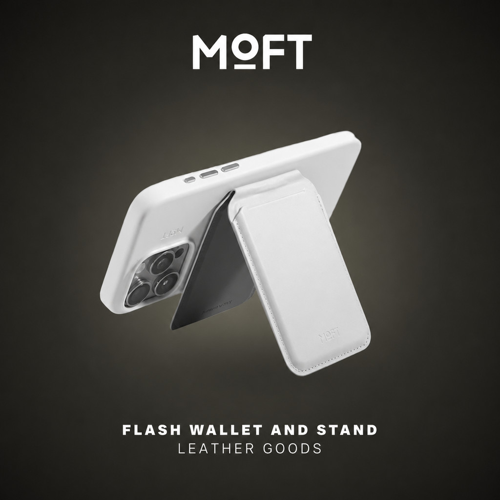 MOFT Flash Wallet & Stand MOVAS MagSafe Dompet Magnet HP Stand HP Dudukan HP Premium