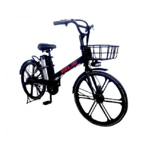 Sepeda Listrik City Bike - Selis IOI - Innovation Of Indonesia - 250W 48V 7Ah