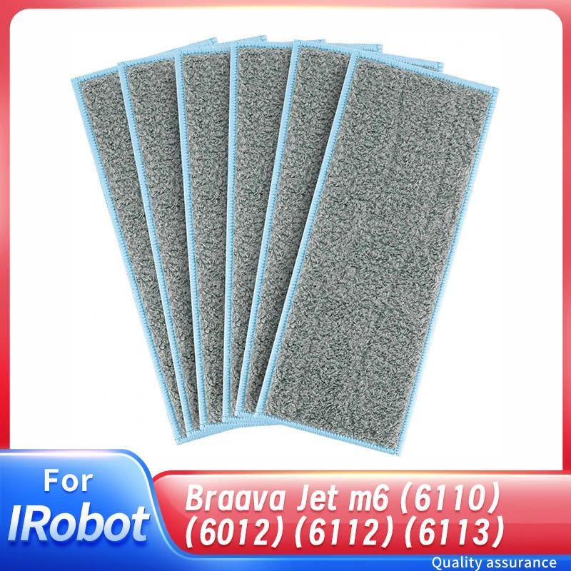 Wet Mopping Pads Washable for irobot Braava Jet m Series Reusable Wet Pads for iRobot Braava Jet M6 
