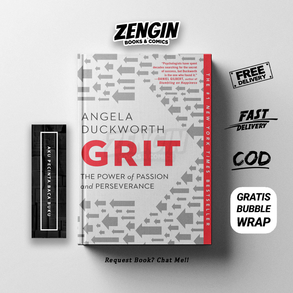 Grit by Angela Duckworth - English/Indonesia