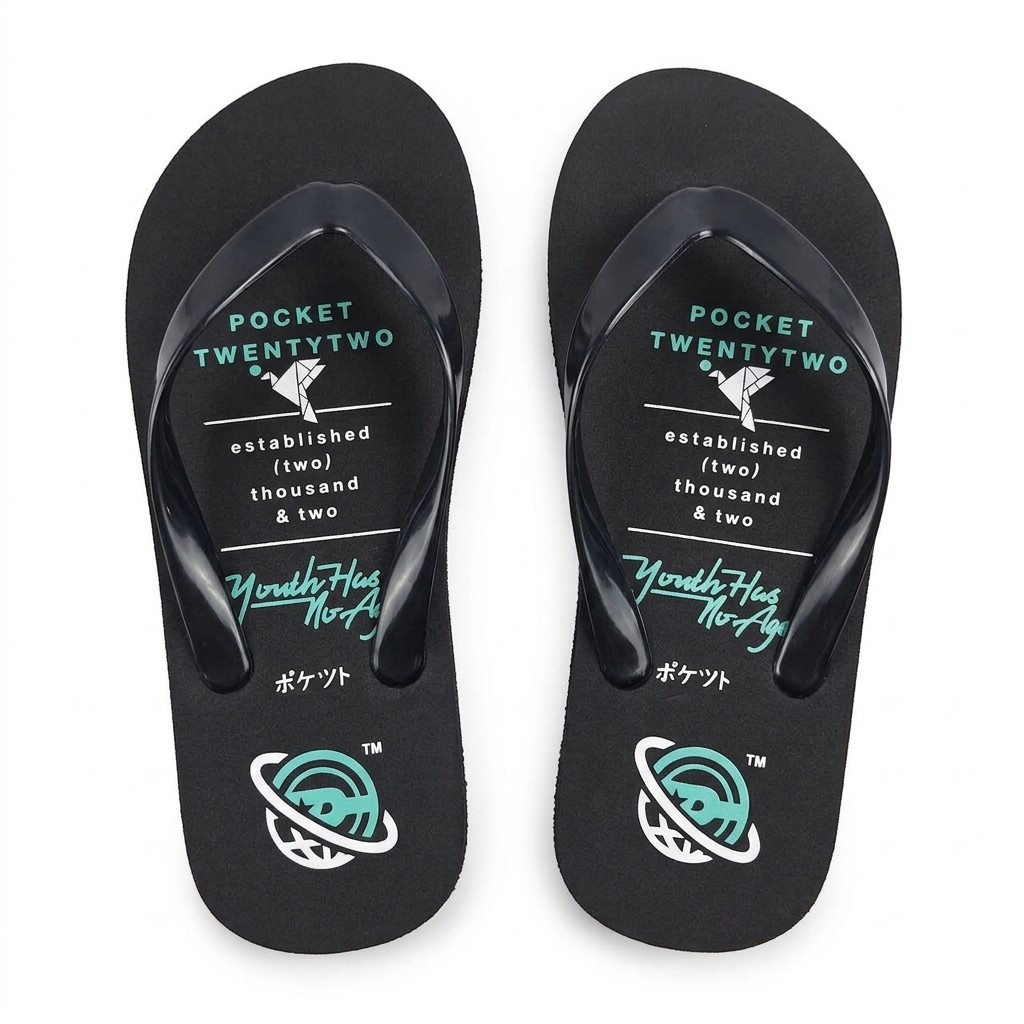Sandal Jepit Pria Wanita Flipflop Spon Distro Pocket22 1235 Omiwa