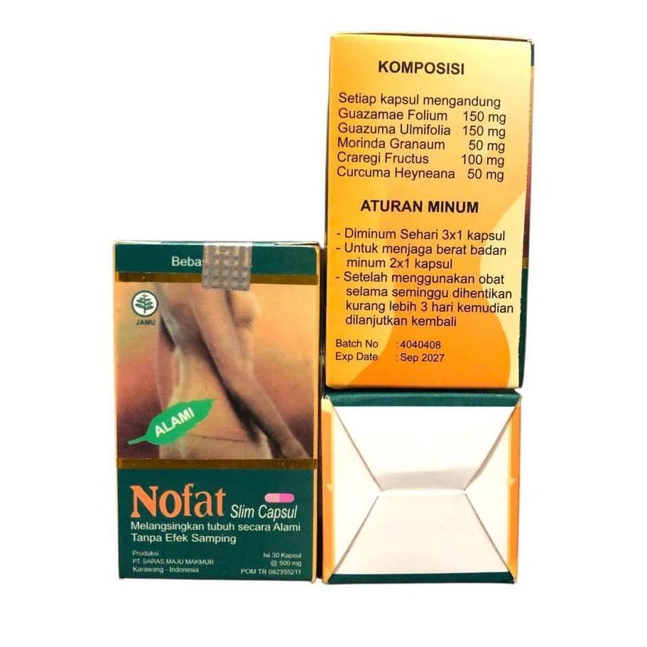 NOFAT Pelangsing Alami Nofat Herbal Original