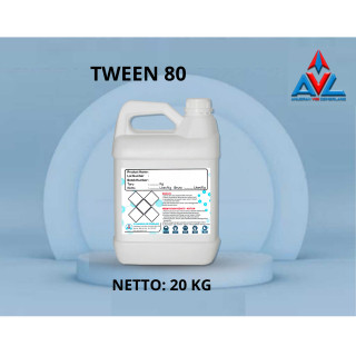 Tween 80 (Polysorbate 80) | Emulsifier & Solubilizer Kosmetik | Bahan Formulasi & Personal Care 20kg