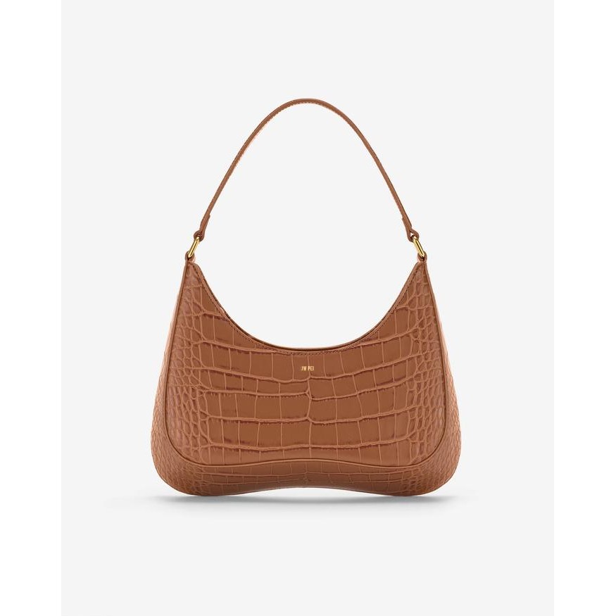 JW PEI Ruby Shoulder Bag - Cane sugar - BROWN