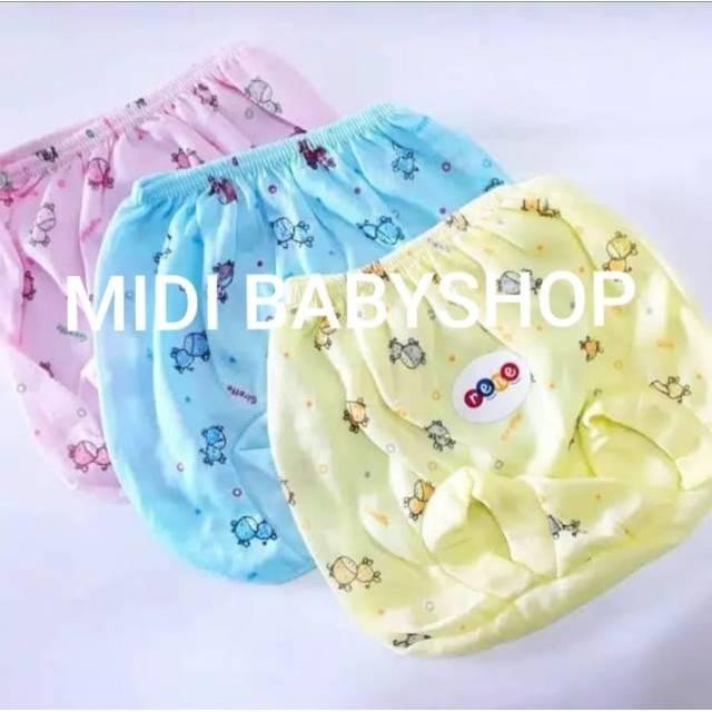 1 Lusin / 12 pcs Celana Pop Bayi murah SNI - Warna