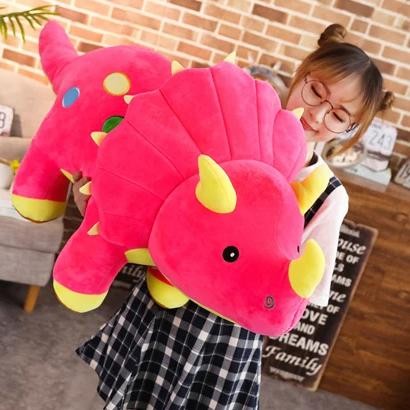 Boneka Dinosaurus Tirex Brontosaurus Ukuran Jumbo 70 CM Mainan Anak Mewah - BADAK JUMBO FANTA, NON L
