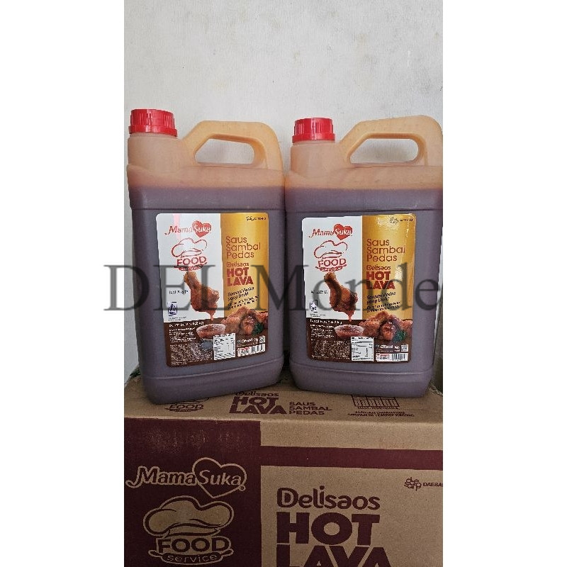 PromoMamasuka Hot Lava 6.2 kg Jerigen Delisaos Hot Lava/Volcano