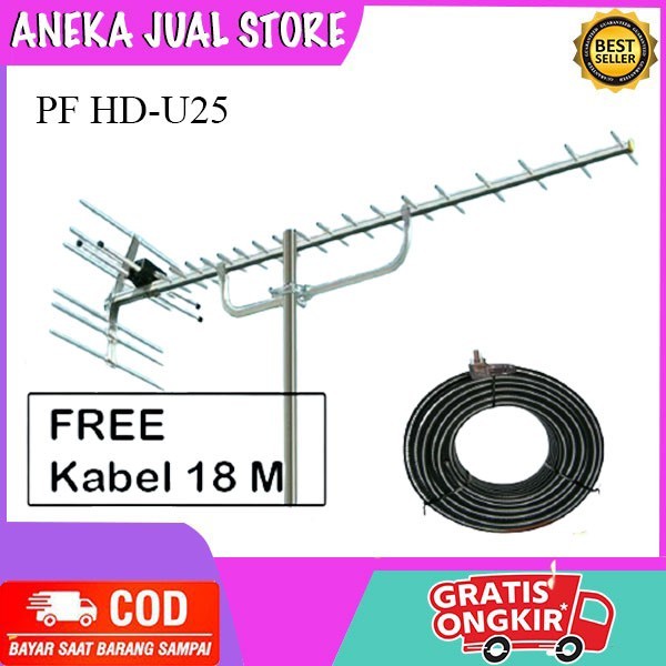 ANTENA DIGITAL/ANTENA LUAR DIGITAL PF HD-U25
