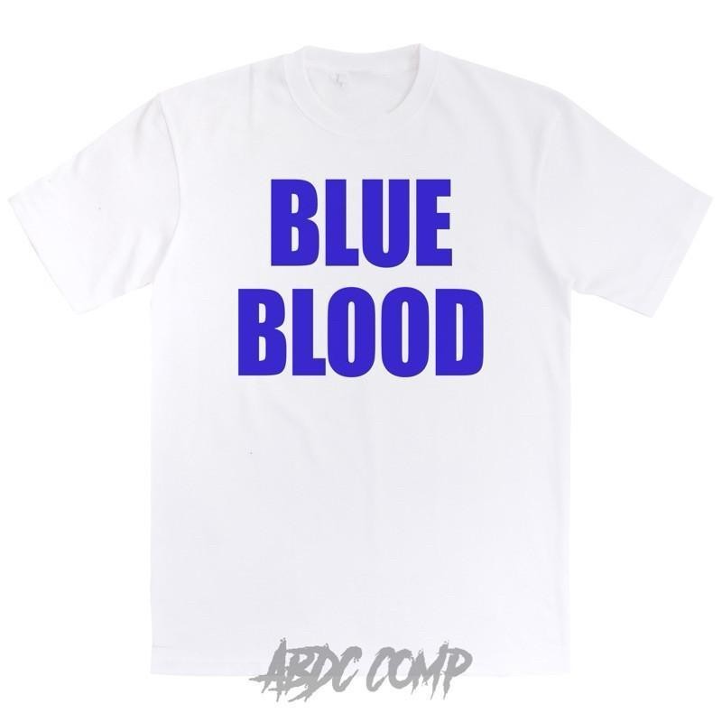 Bosgo Blue Blood Casual Tshirt white - Kaos casual Blue blood Baju blue blood/kaos casual dewasa Com