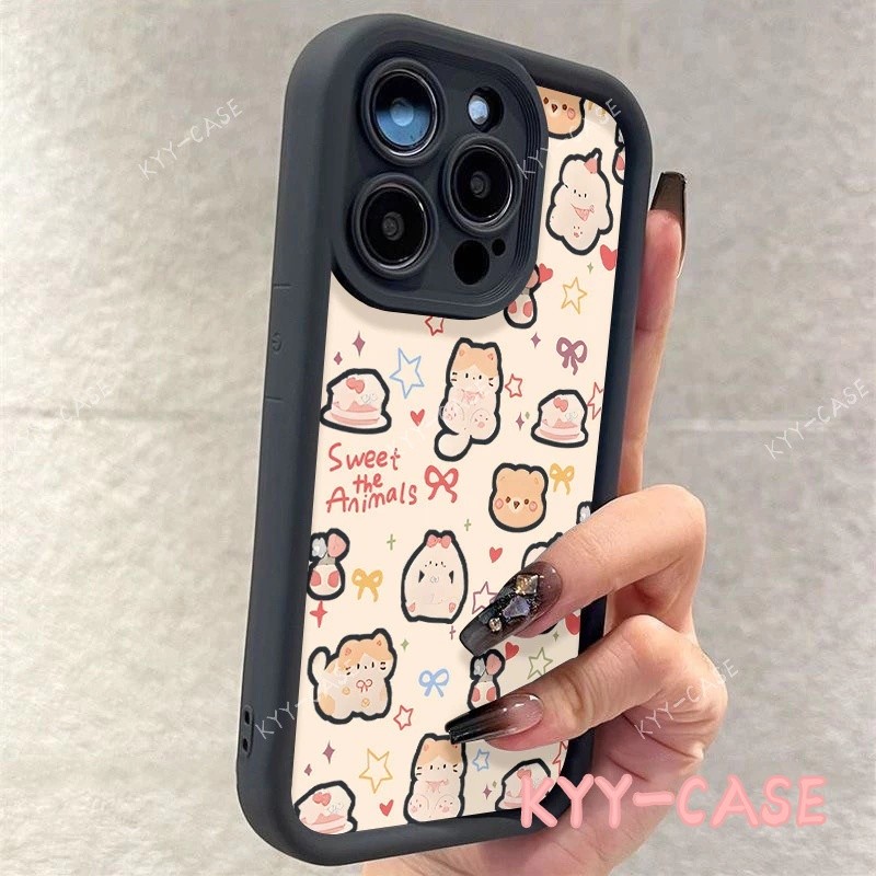 Casing Ponsel Anti Retak Baru OPPO   Cocok Untuk OPPO A78 A58 A38 A18 A17 A16 A15 A57 A53 A32 A33 A9
