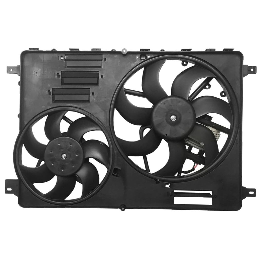 LR024292 LR100364 PartsFlow Engine Radiator Cooling Fan Assembly for 2012-2016 Land Rover Discovery 